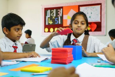 Mathematics lab at CBSE School , NPS