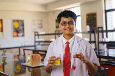 Science lab at NPS JP nagar